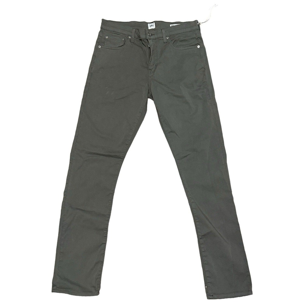 EDWIN Jeans Men's 30x31 Sage Green Maddox Endurance Slim Fit Stretch‎ Mid Rise